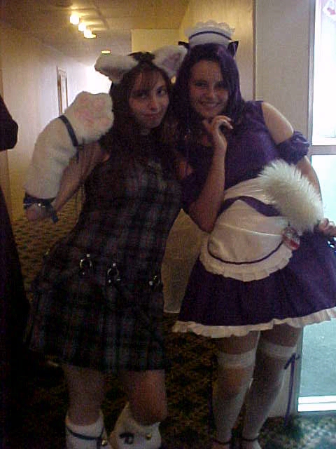 Anna-Neko and I as Kitty Girls! ... picture by DJ Inubito ((James))